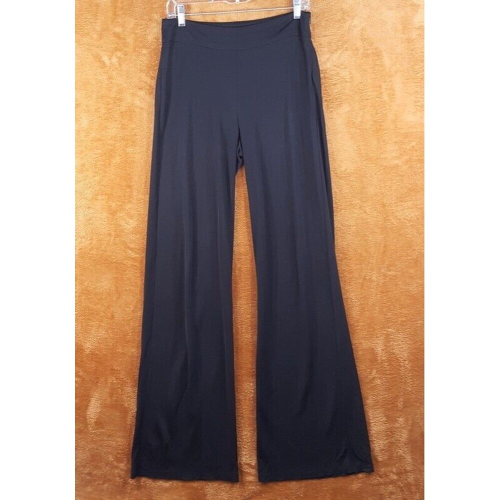 ZIMMERMANN Womens Pants Size 1 Black Wide Leg Semi Sheer Lightweight FLAWED